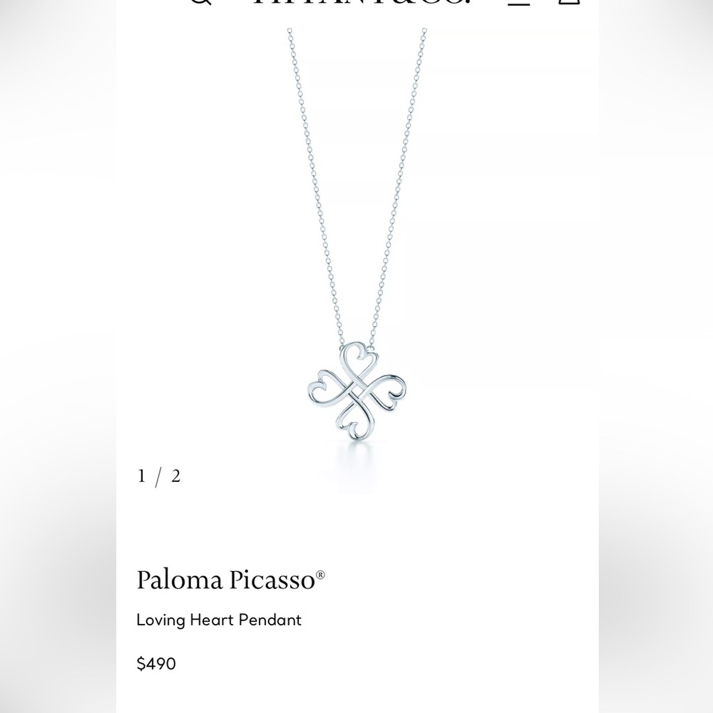 Tiffany & Co Silver Necklace